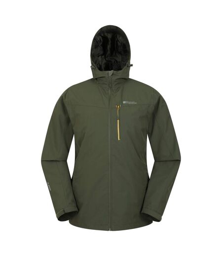 Mens Brisk Extreme Waterproof Jacket Green Mountain Warehouse
