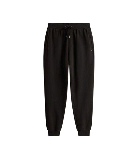 Mens Fleece Regular Joggers Black Tommy Hilfiger