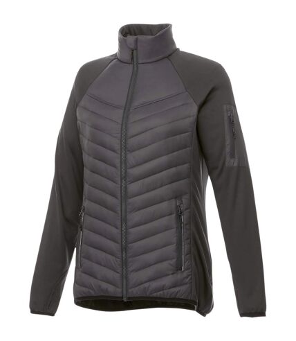 Elevate Womens/Ladies Banff Hybrid Insulated Jacket (Storm Grey) - UTPF1927