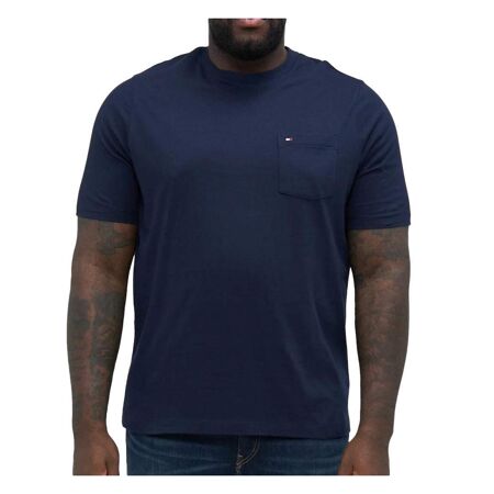 T-shirt Marine Homme Tommy Hilfiger Pocket - 3XL