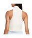 Débardeur crop blanc femme nike mock - l-2