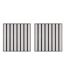 Lot de 2 Panneaux Acoustiques Adhésifs Ribo 30x30cm Marron-1