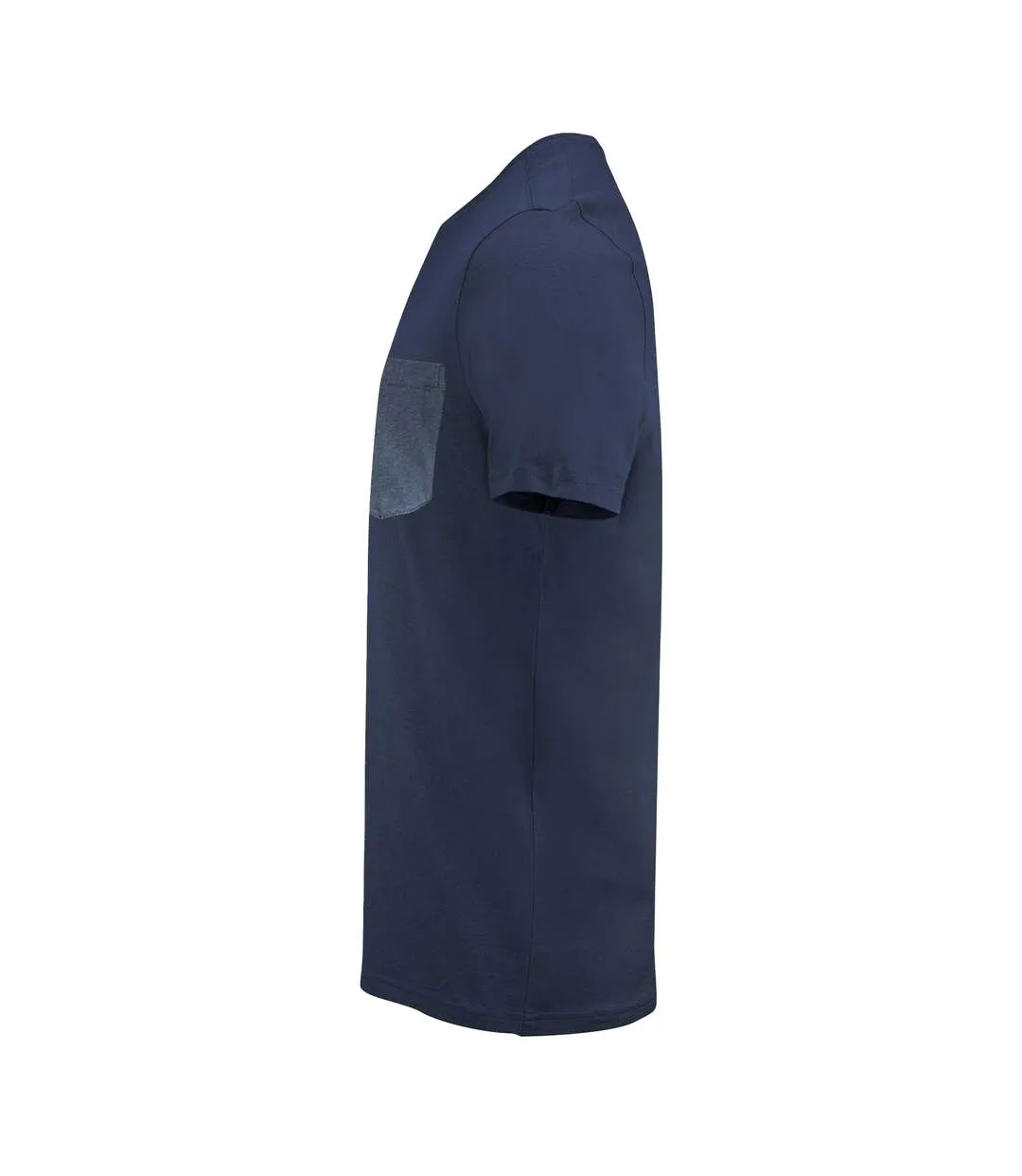 T-shirt Walcott Homme Bleu Marine James Harvest-3