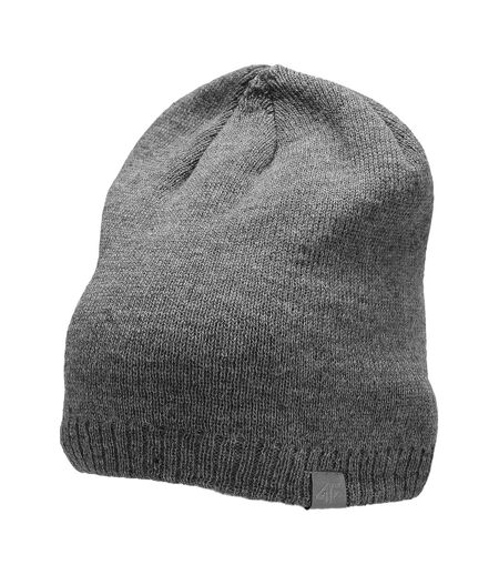 Bonnet Motif/style Uni H4z22 Homme Gris 4F