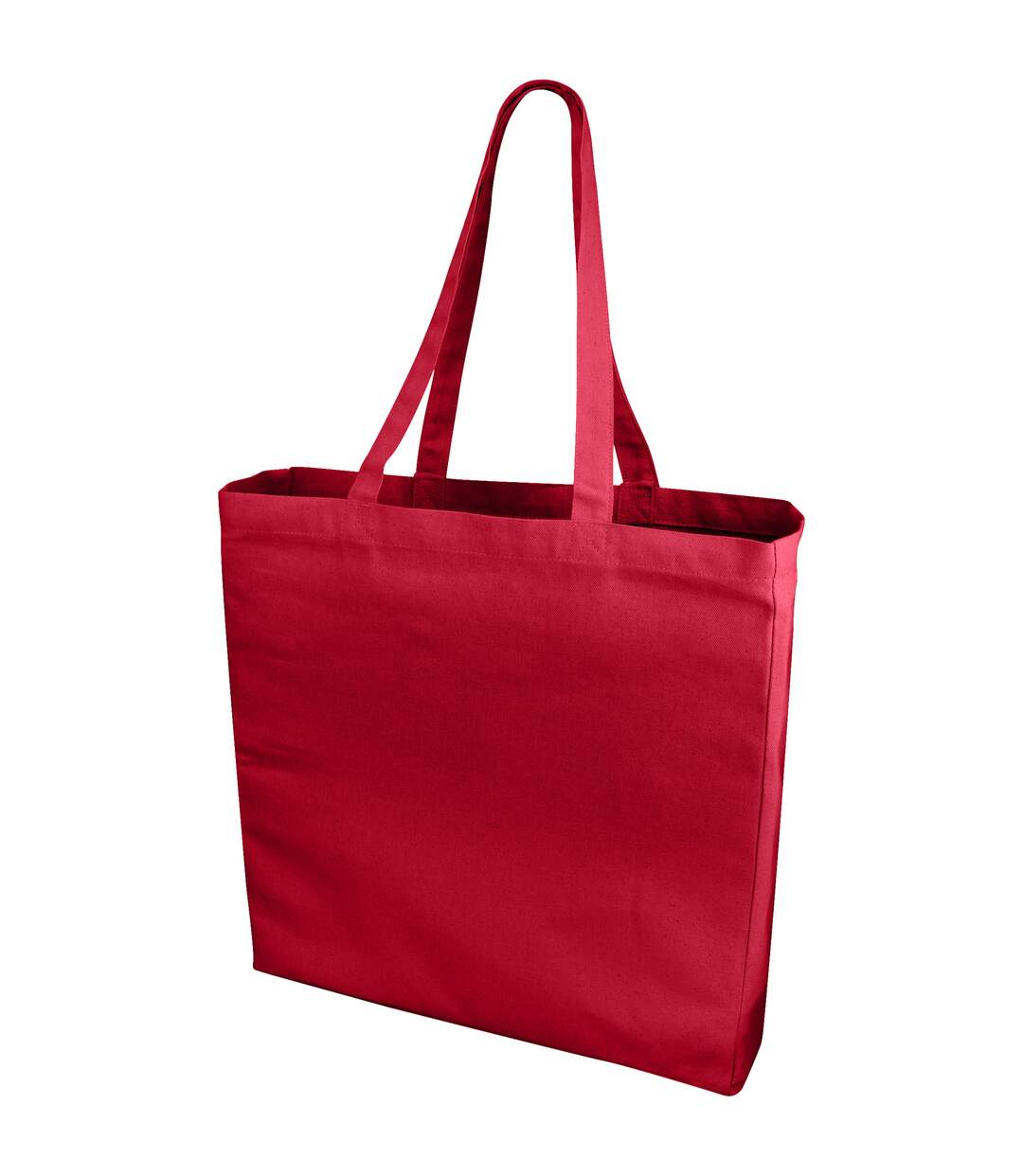 Cabas en coton odessa mixte 38 x 8,5 x 41 cm rouge Bullet-1