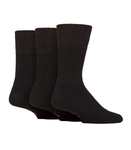3 Pack Mens Wool Boot Socks Warm Cushioned Hiking Crew Socks