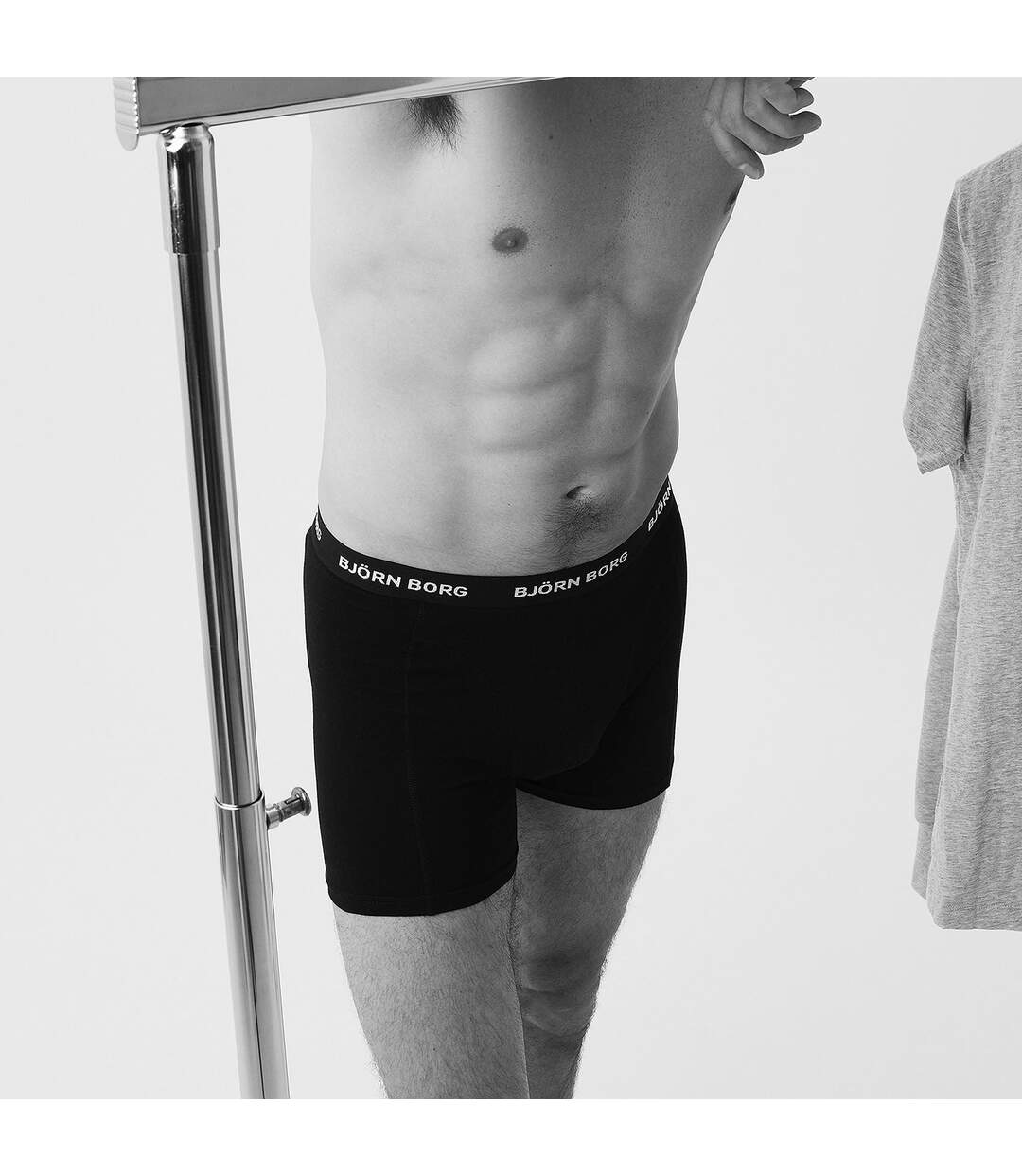 5 Pack Mens Cotton Stretch Boxers Soft Everyday Underwear Shorts-5