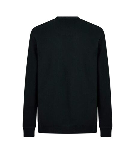Mens Jacquard Crew Neck Sweatshirt Black Jack Wills