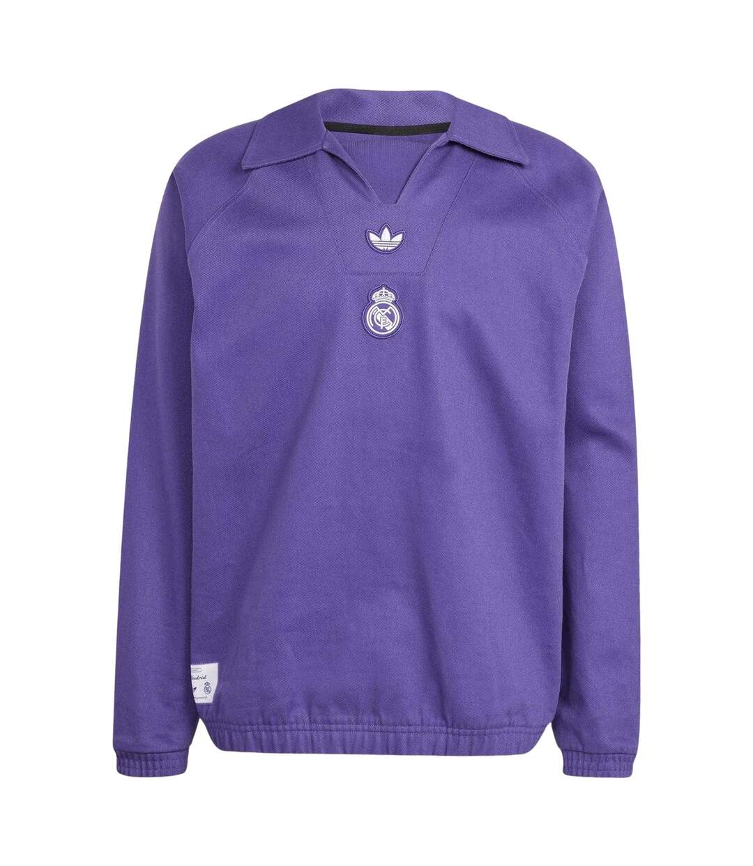 Sweat Motif/style Real Madrid Cf Homme Violet Adidas-2