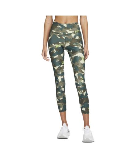 Legging vert femme nike fast - l