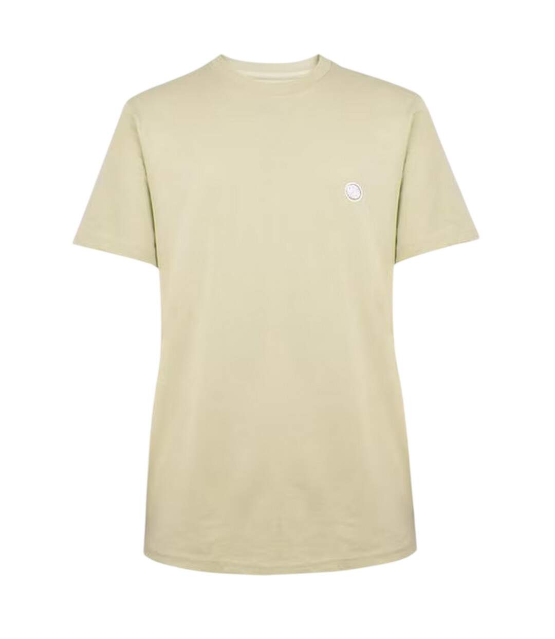 Mens Chest Logo Crew Neck T-shirt Pastel Green Pretty Green-1