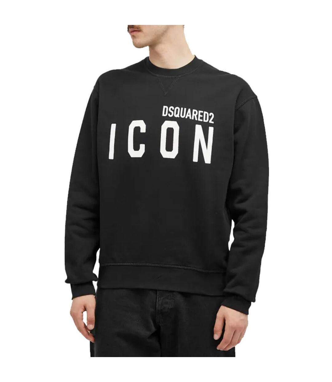 Sweat Motif/style Logo Et Icônes Adulte Noir DSquared2-3