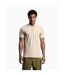Mens Short-sleeved Polo Shirt Taupe Emporio Armani EA7-2