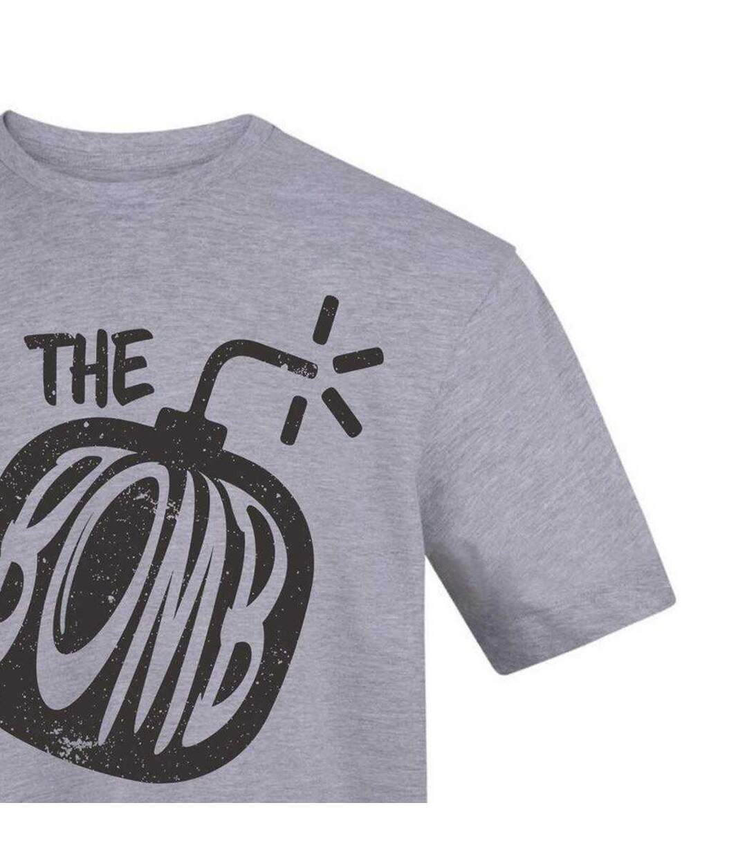 T-shirt The Bomb Adulte Gris AWD-3