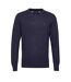 Sweat Homme Bleu Marine Chiné Tommy Hilfiger-1