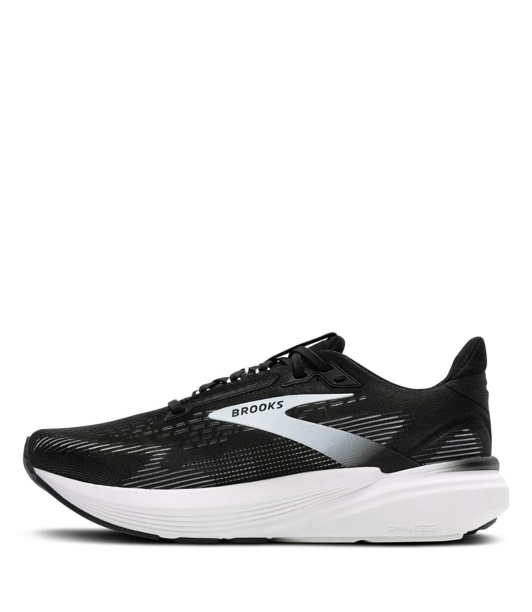Womens/ladies Revel 8 Running Shoes Black White Brooks-4