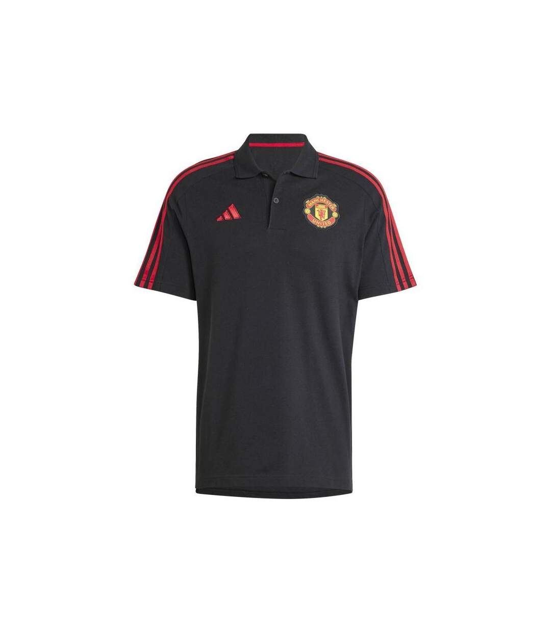 Polo Style Manchester United Fc Dna Homme Noir Adidas-2