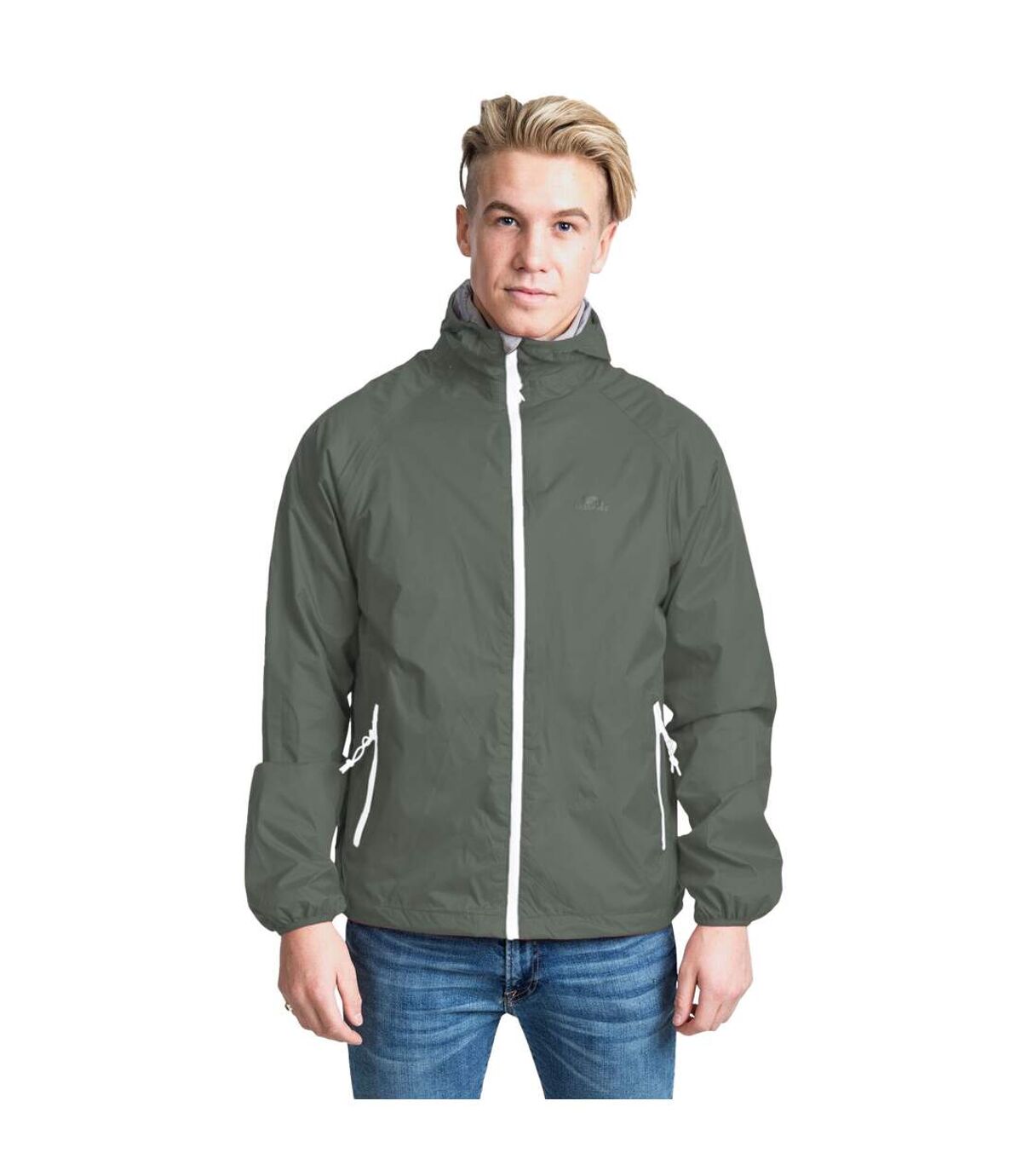 Trespass Mens Rocco II Waterproof Jacket (Thyme)
