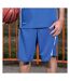 Spiro Mens Quick Dry Basketball Shorts (Royal/White)