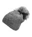 Bonnet H4z22 Femme Gris 4F-2