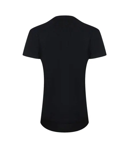 Womens/ladies Heart T-shirt Black Love Moschino