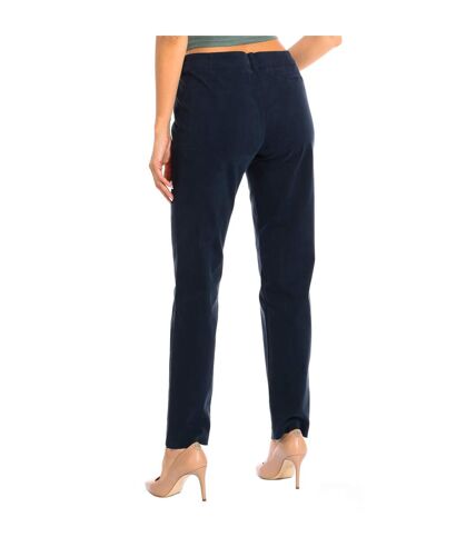 Long trousers with straight cut hem 6Z2P772N81Z woman