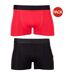 Boxers Aw23ubxsm027 Homme Noir Rouge 4F-1