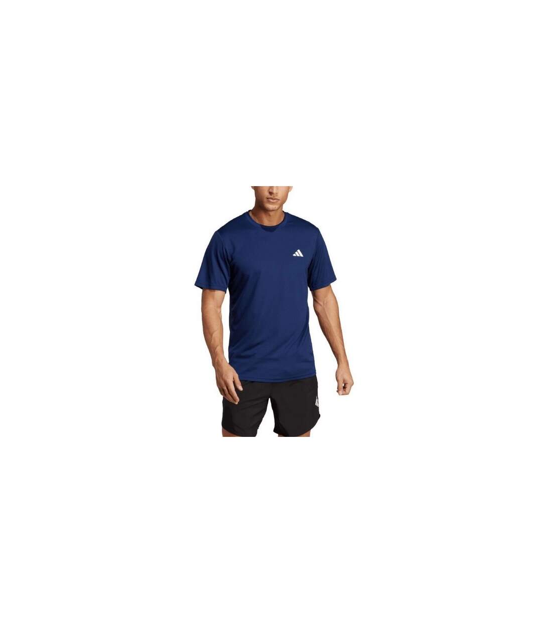 T-shirt Entraînement Essentials Homme Bleu Marine Foncé Adidas-1