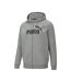 Sweat à Capuche Zippé Gris Homme Puma 586698 - M