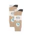 Wildfeet - 6 Paires Homme Chaussettes Bottes Coton Randonnée-2