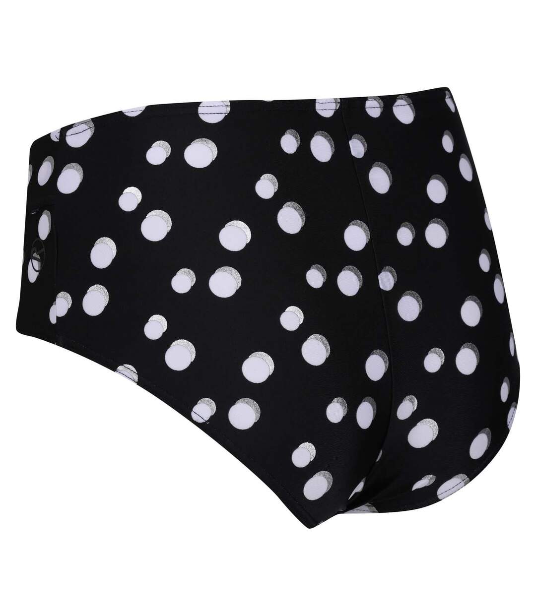 Bas De Maillot De Bain Paloma Femme Noir Blanc Regatta-3