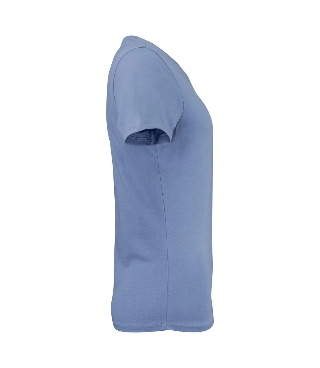 T-shirt American U Femme Bleu Clair Harvest-3
