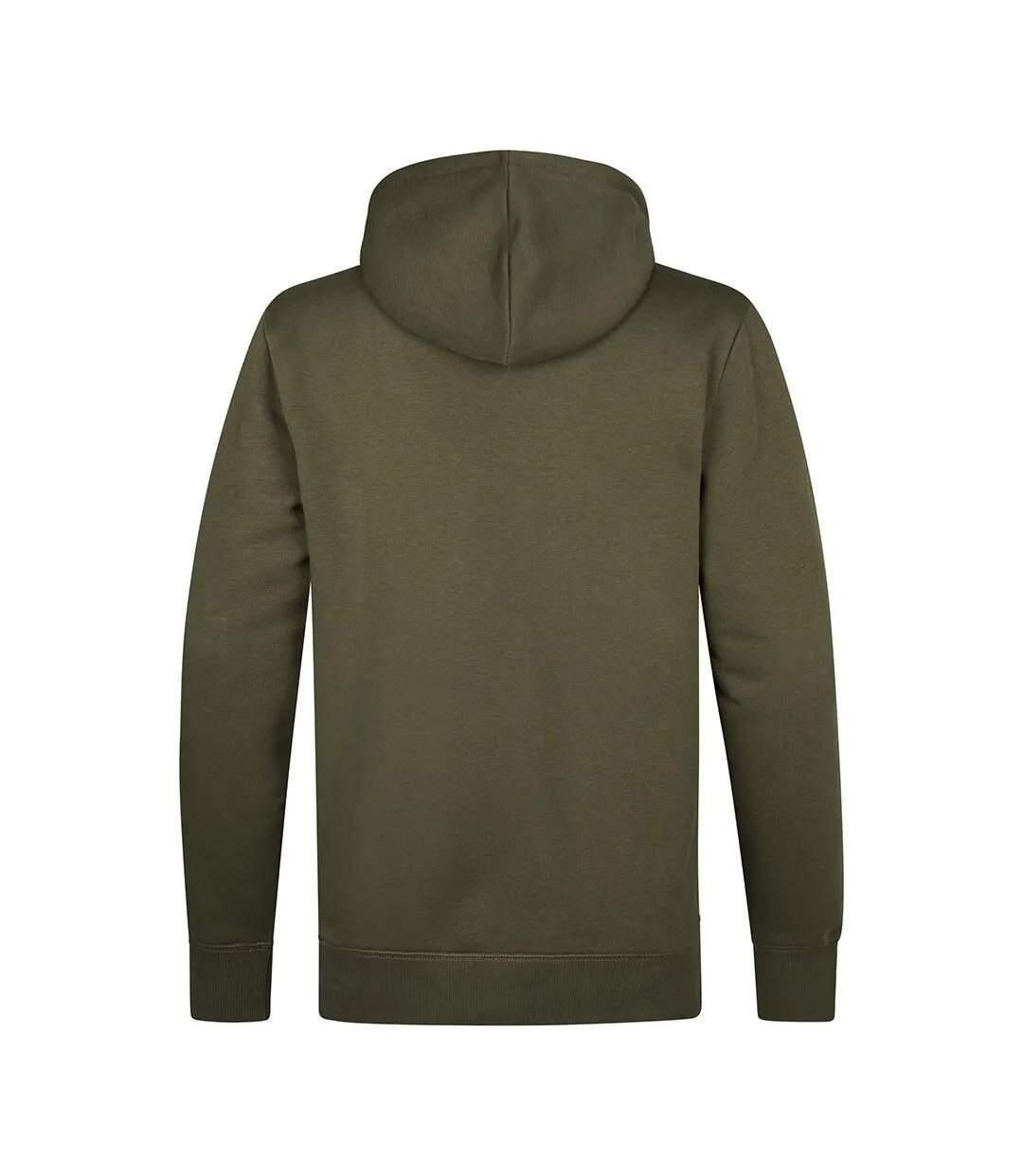 Sweat zippé kaki homme petrol industries sweater-2