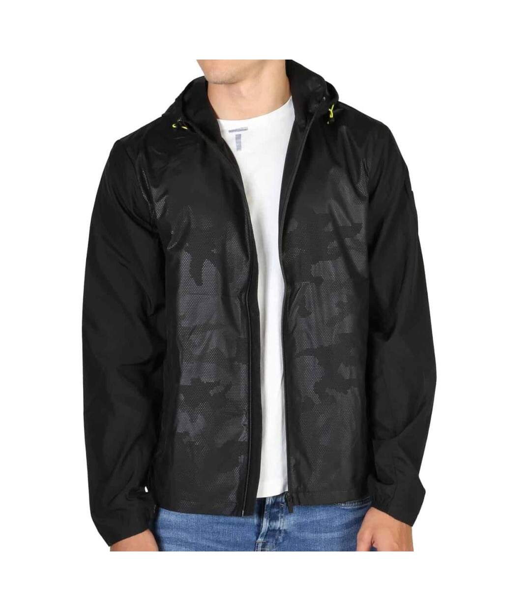 Veste Noire Homme Hackett Pro print - XL-1