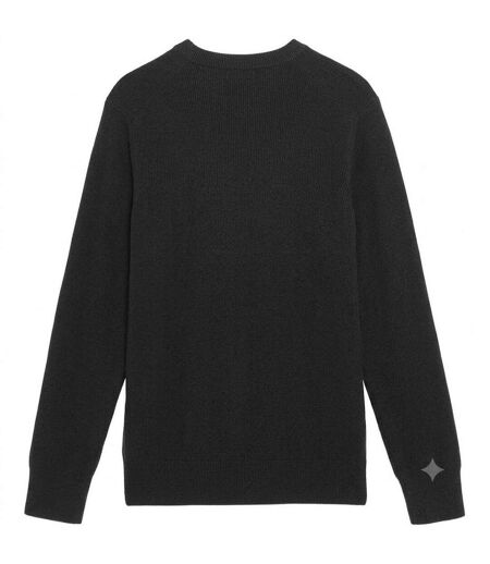 Pull Col Ras-du-cou Motif/style Logo Brodé Homme Beige Lyle & Scott