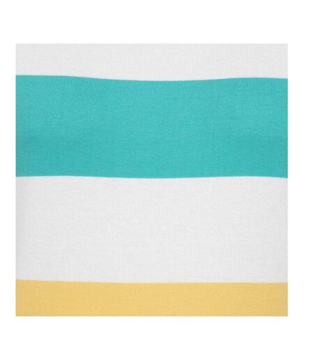 Womens/ladies Brenton Colour Block Stripe Long-sleeved Top Multicoloured Lazy Jacks