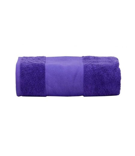 A&R - Serviette de bain PRINT-ME (Violet) (Taille unique) - UTRW6037
