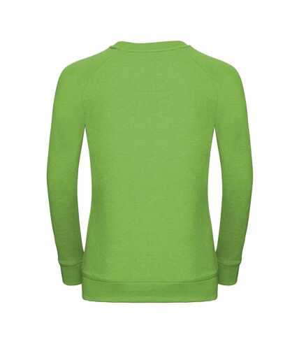 Russell Womens/Ladies HD Raglan Sweatshirt (Green Marl) - UTRW5507