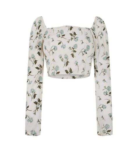 Haut Court Manches Longues Femme Blanc Jack Wills