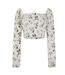 Haut Court Manches Longues Femme Blanc Jack Wills-2