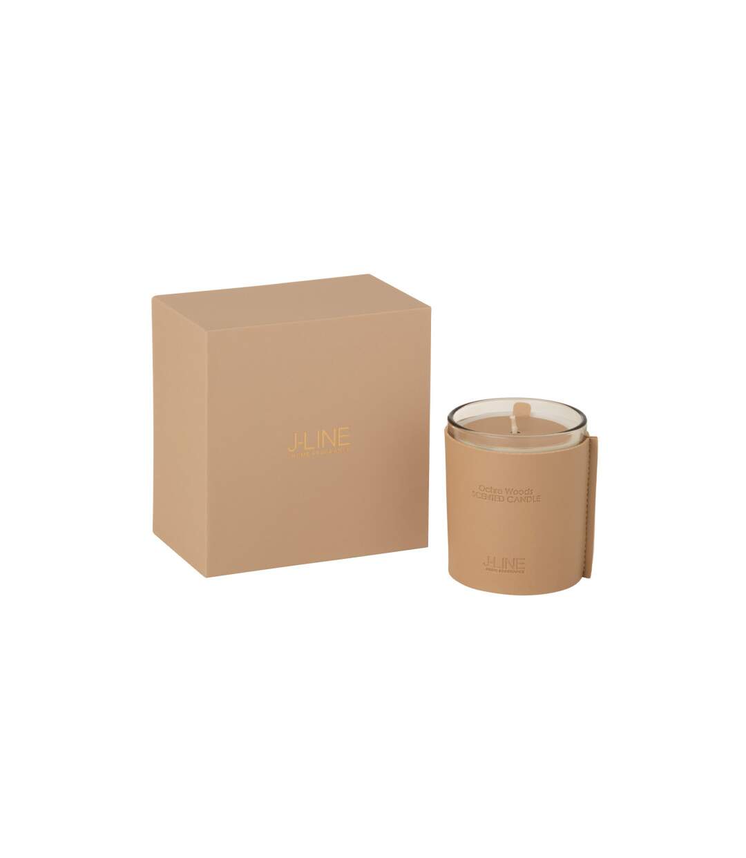 Bougie Parfumée Scented 14cm Ochre Woods-3