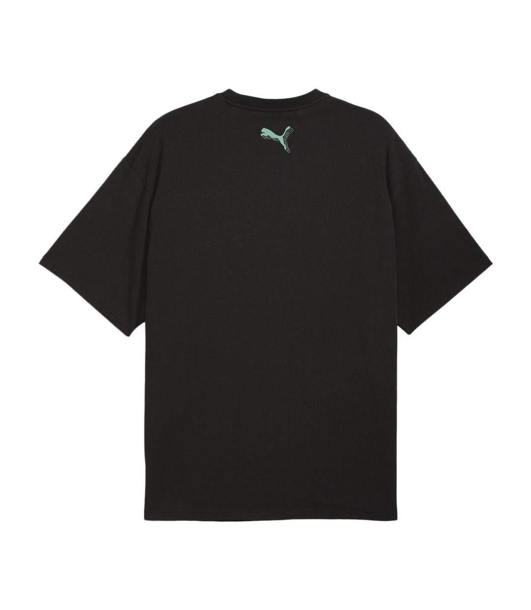 T-Shirt noir homme puma getting-2