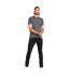 Duke Mens Flyers-2 Crew Neck T-Shirt (Charcoal Melange) - UTDC165-3