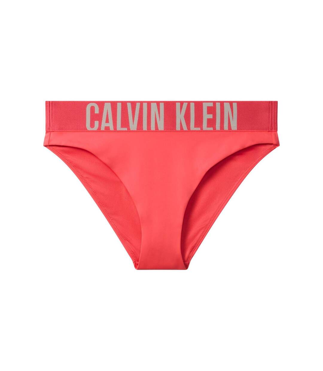 Bas De Maillot De Bain Motif/style Uni Classic Femme Rose Vif Calvin Klein-1