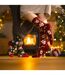Ladies Lite Thermal Christmas Novelty Patterned Socks-5