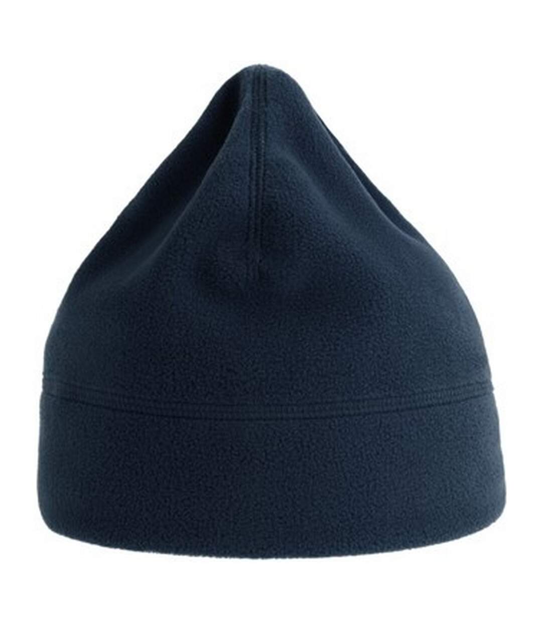 Unisex adult birk recycled polyester beanie navy Atlantis-2
