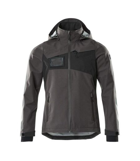 Mens Accelerate Soft Shell Jacket Dark Anthracite Mascot