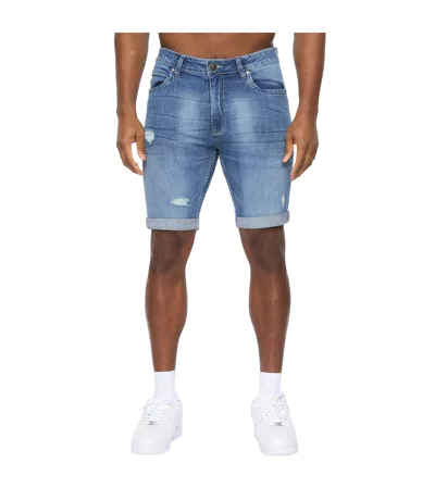 Short Style Griffure Riptrey Abraised Homme Bleu Crosshatch