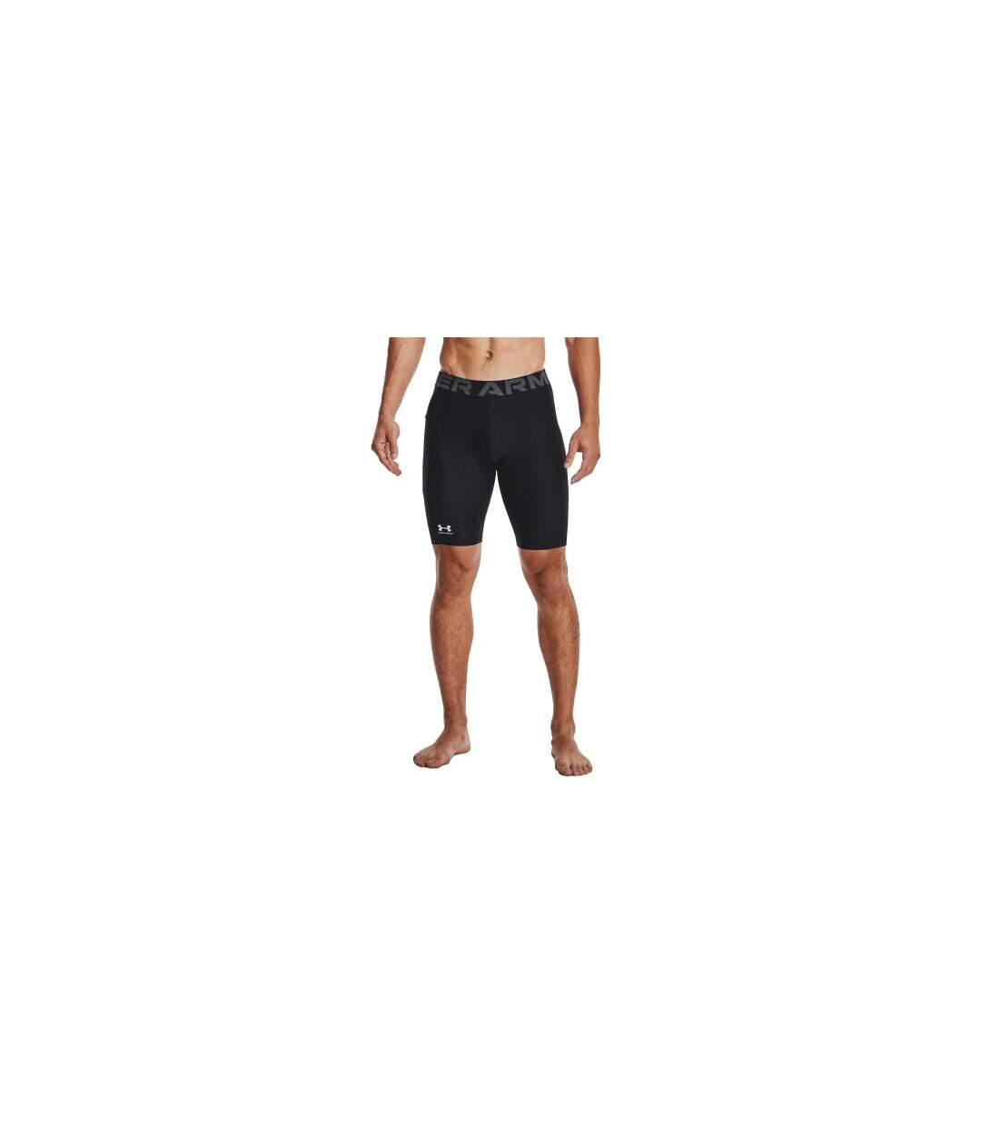 Mens Heatgear Tight Compression Shorts Black Under Armour-2