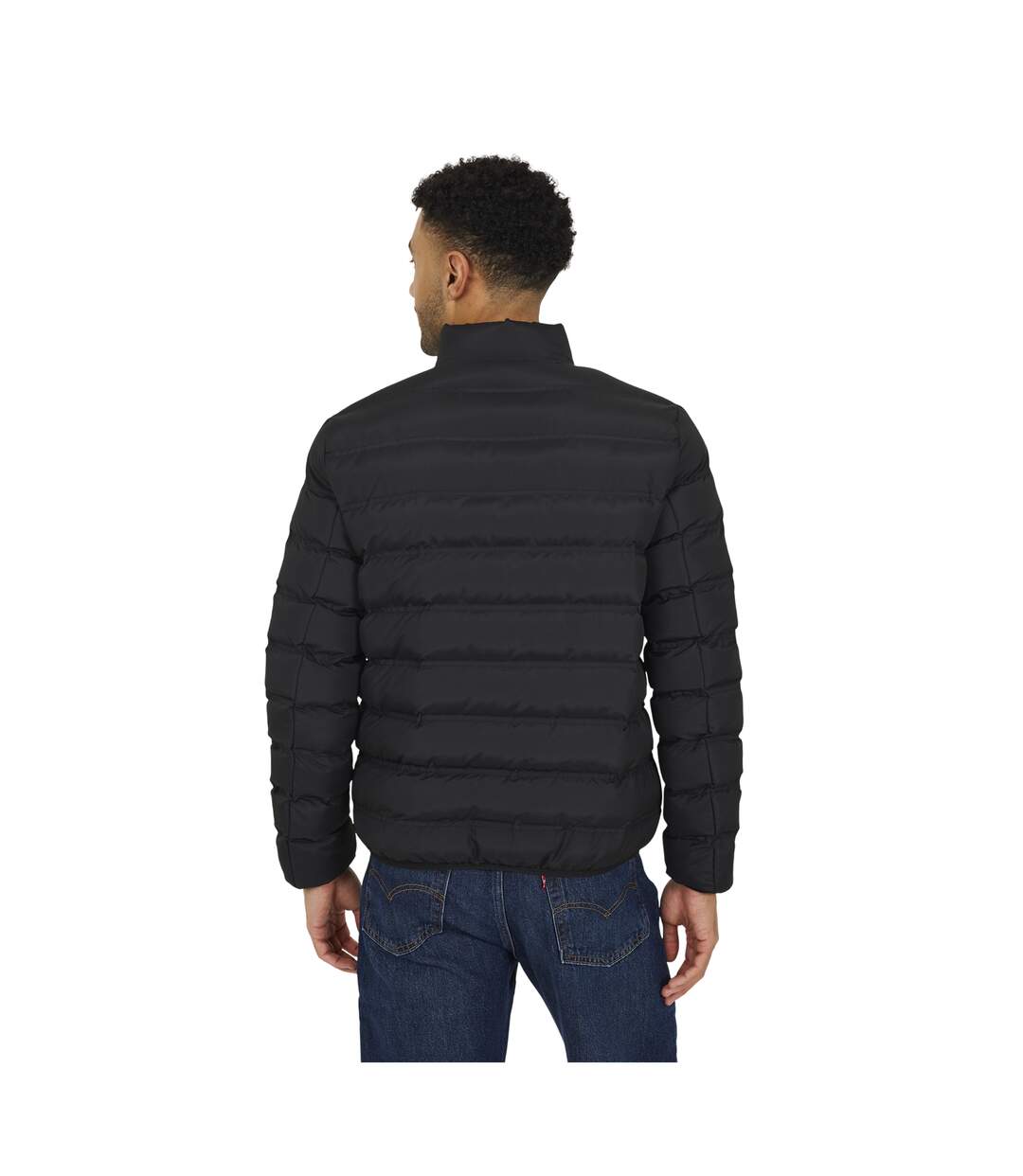 Doudoune Motif/style Matelassé Marley Homme Noir Brave Soul-2